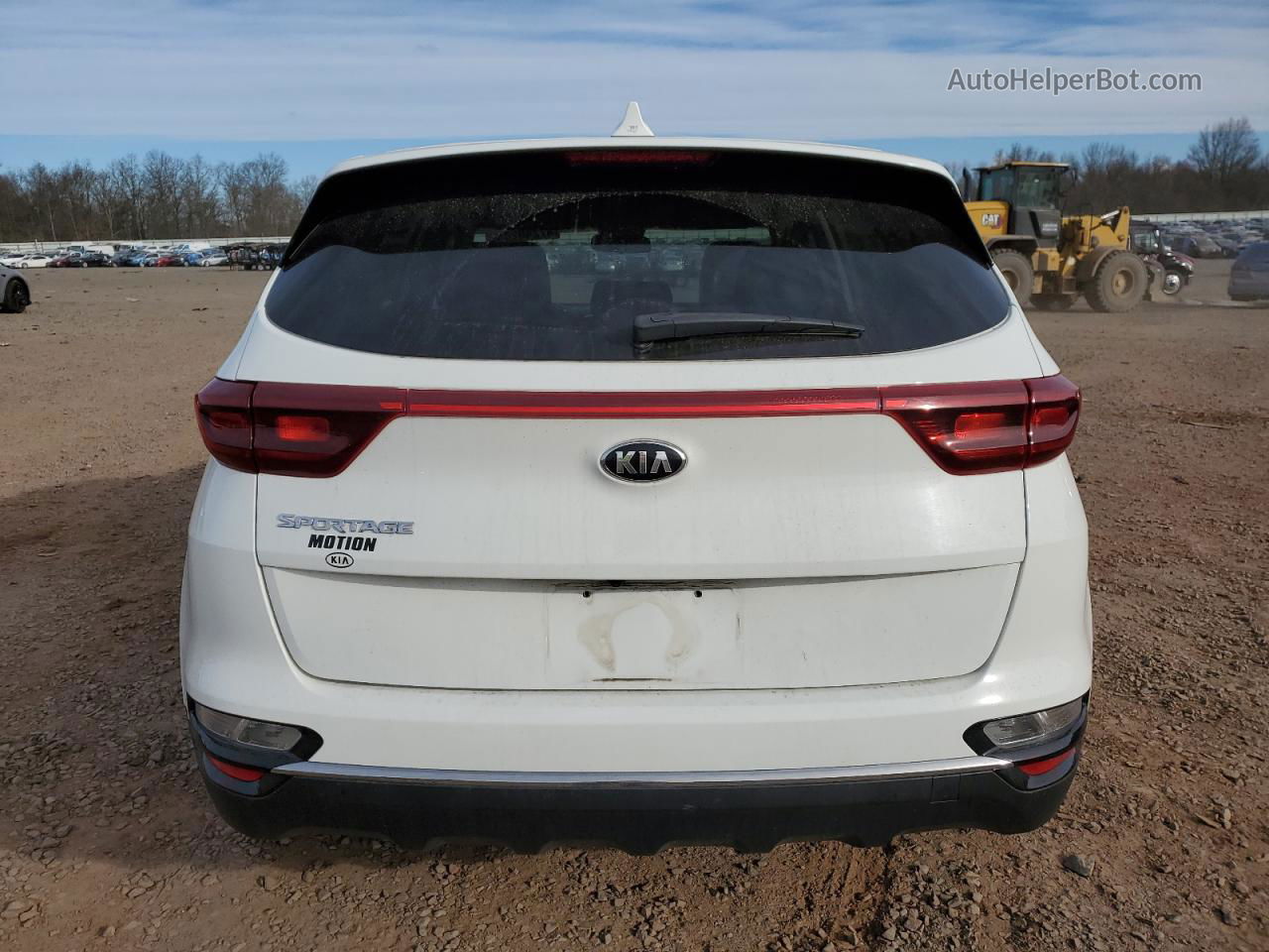 2020 Kia Sportage Lx White vin: KNDPMCAC0L7771762