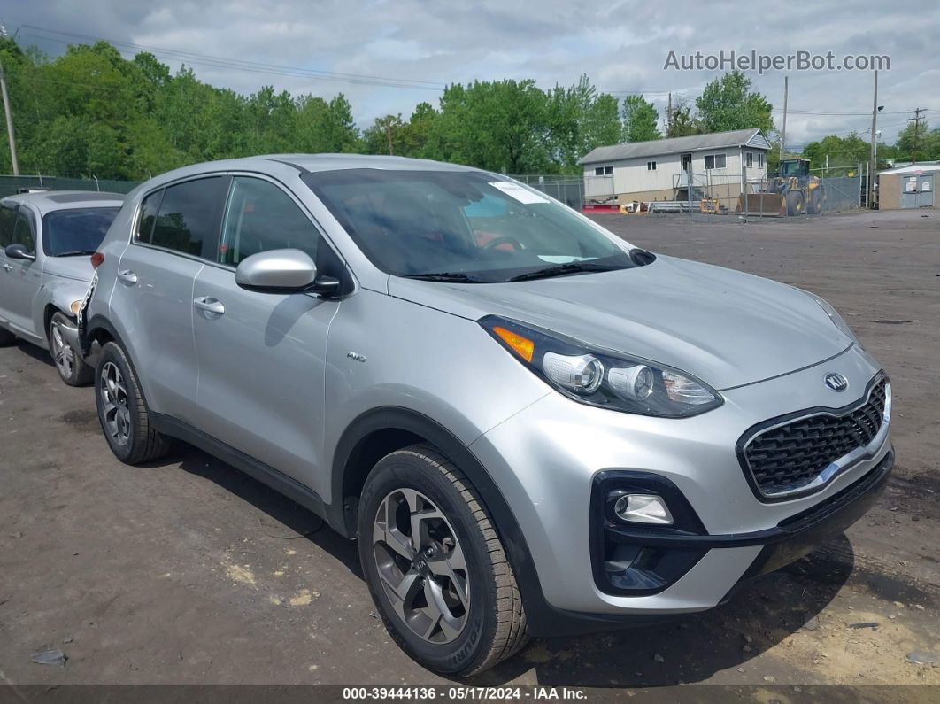 2020 Kia Sportage Lx Silver vin: KNDPMCAC0L7803190