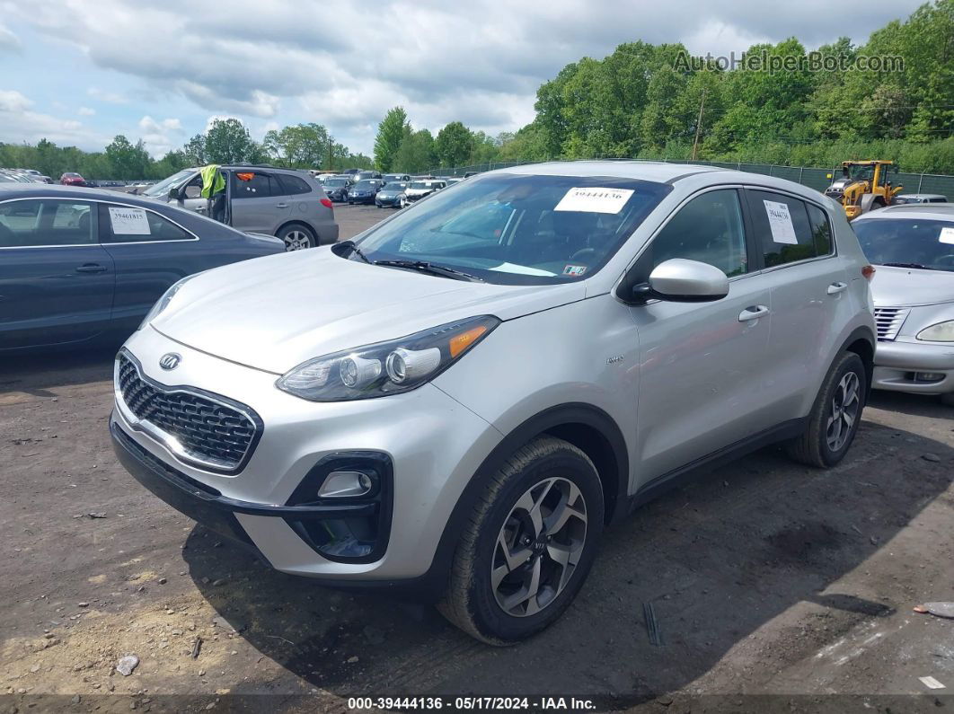 2020 Kia Sportage Lx Silver vin: KNDPMCAC0L7803190