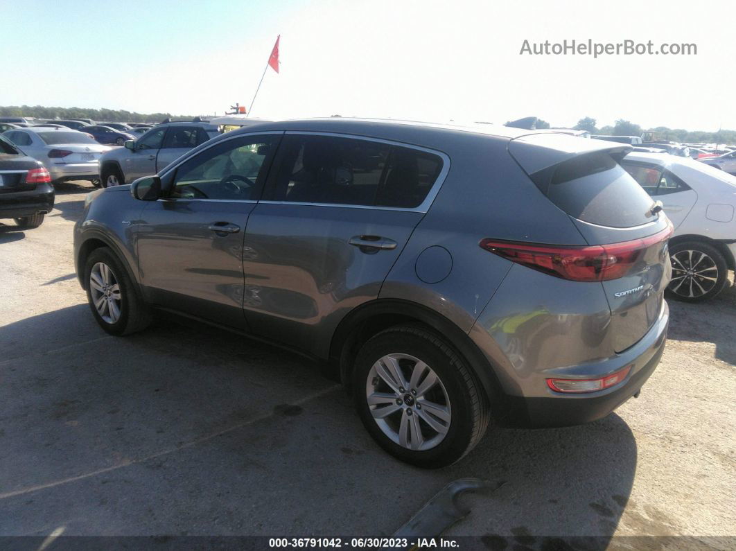 2017 Kia Sportage Lx Серый vin: KNDPMCAC1H7063916