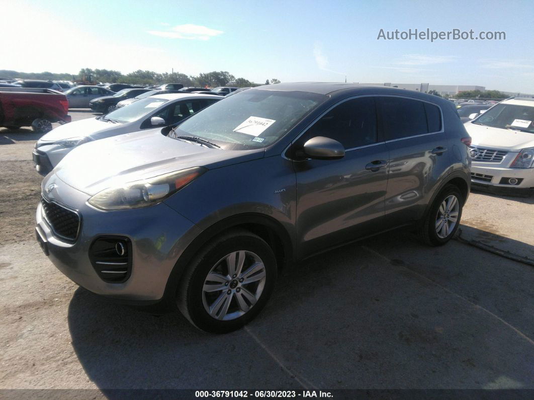 2017 Kia Sportage Lx Серый vin: KNDPMCAC1H7063916