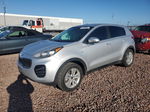 2017 Kia Sportage Lx Silver vin: KNDPMCAC1H7275330