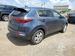 2017 Kia Sportage Lx Синий vin: KNDPMCAC1H7288336