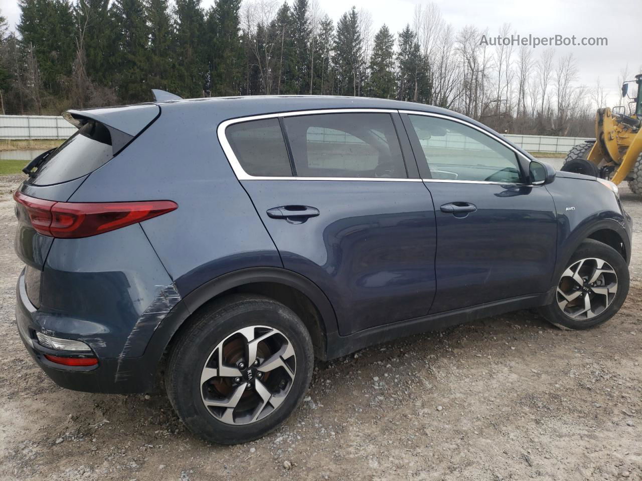 2020 Kia Sportage Lx Blue vin: KNDPMCAC1L7630909