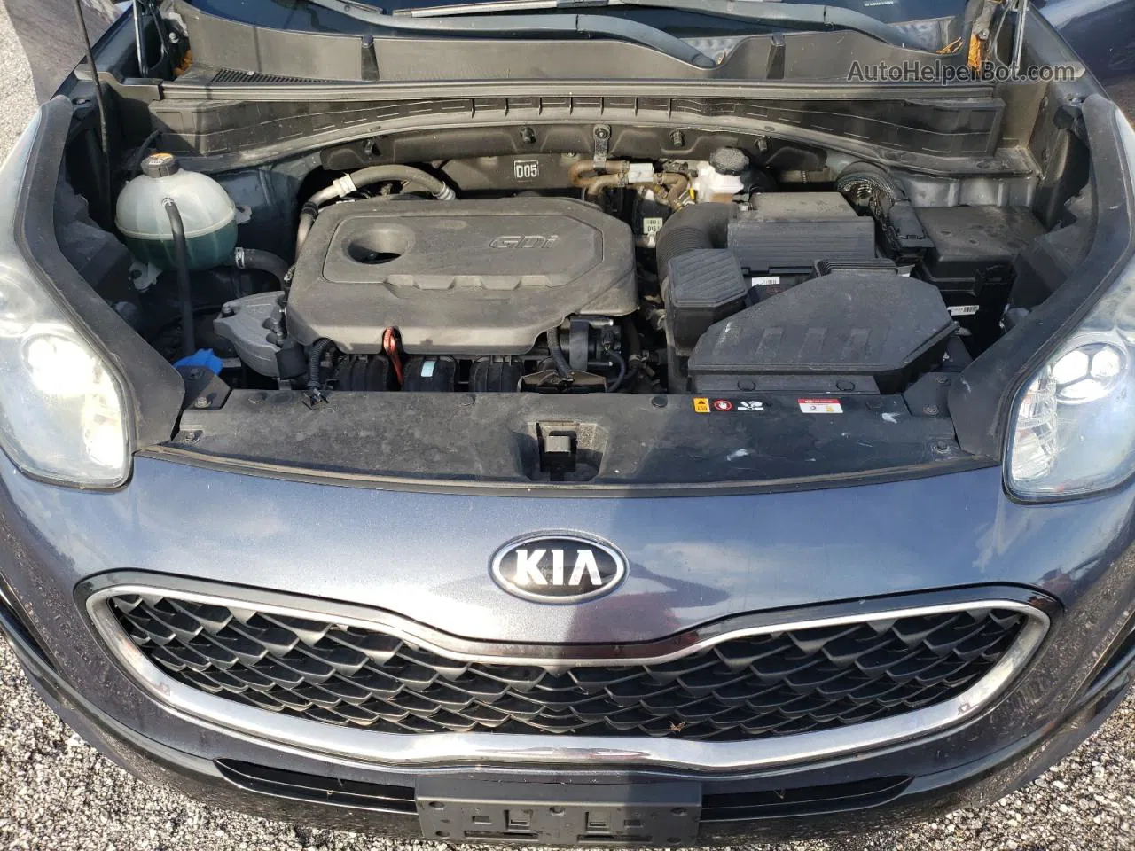 2020 Kia Sportage Lx Gray vin: KNDPMCAC1L7670150