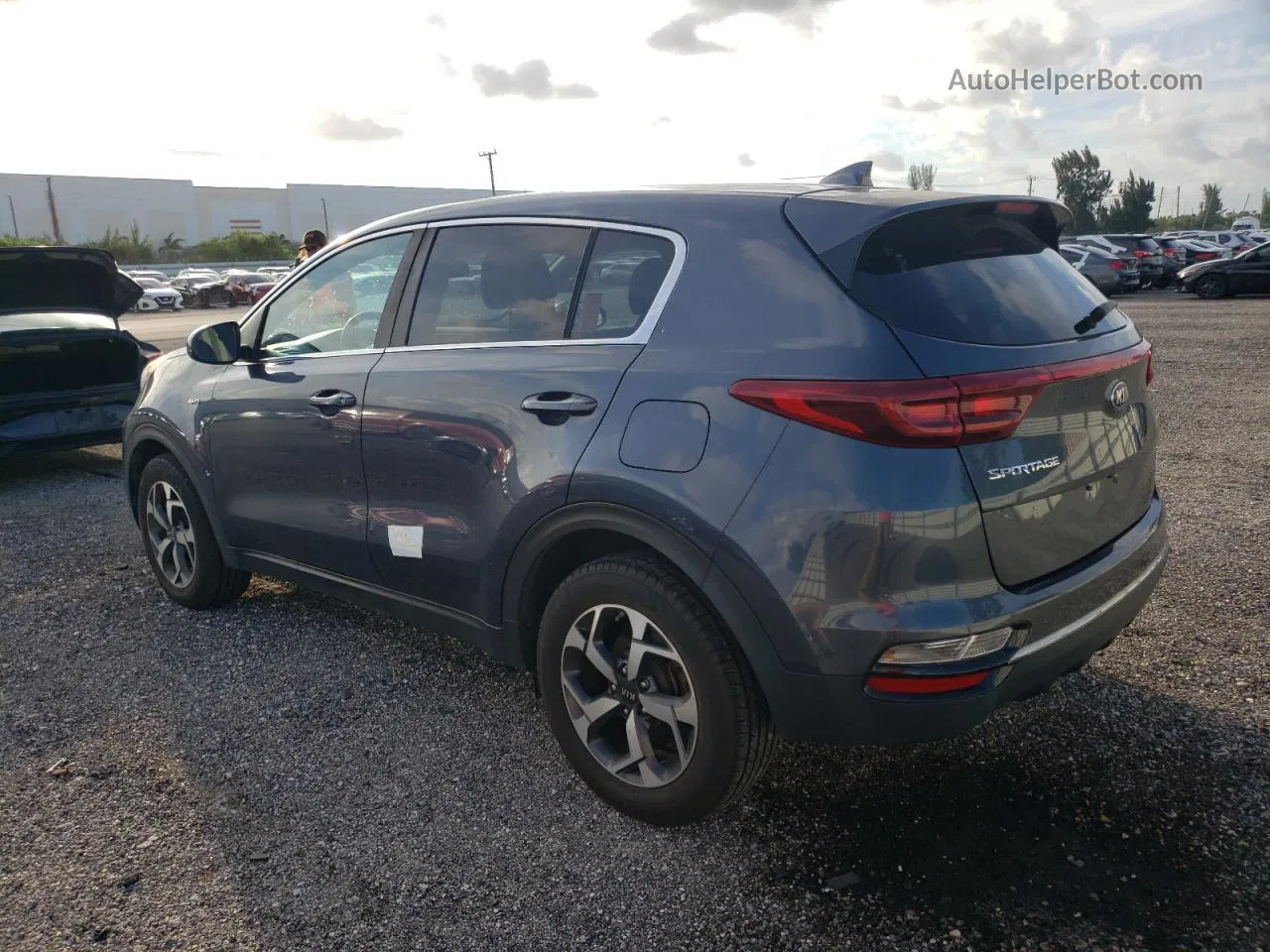 2020 Kia Sportage Lx Gray vin: KNDPMCAC1L7670150