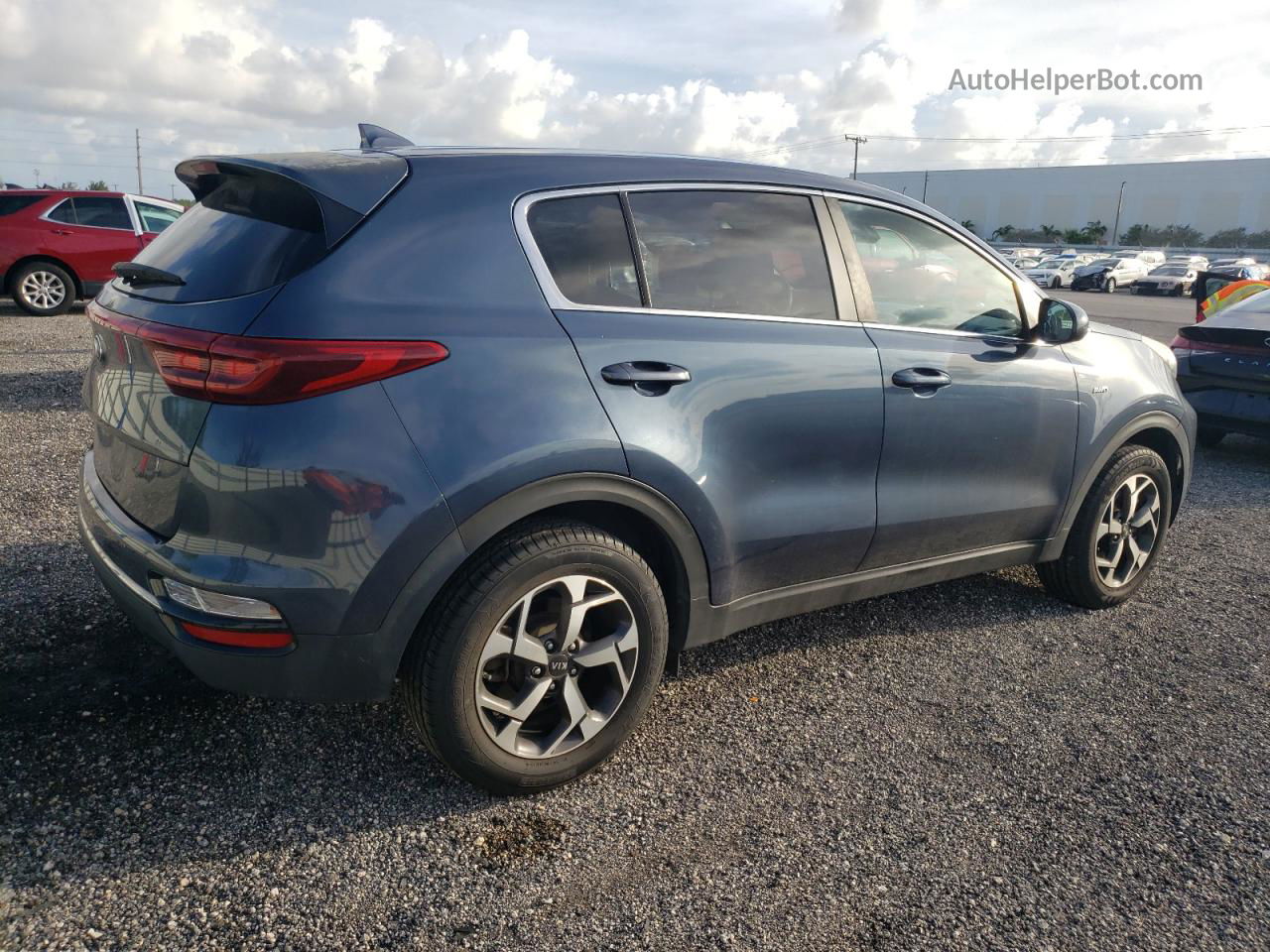 2020 Kia Sportage Lx Серый vin: KNDPMCAC1L7670150