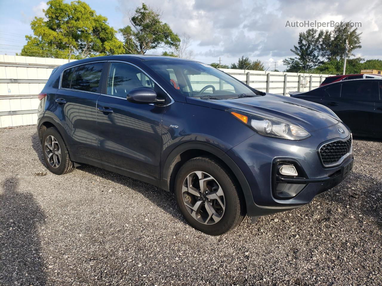 2020 Kia Sportage Lx Серый vin: KNDPMCAC1L7670150