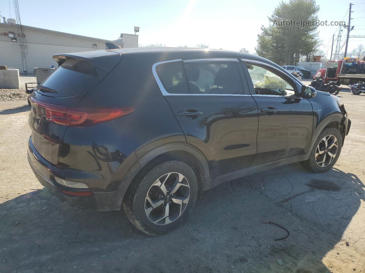 2020 Kia Sportage Lx Black vin: KNDPMCAC1L7708928