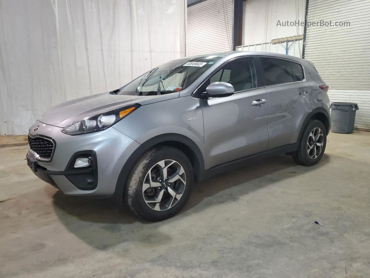 2020 Kia Sportage Lx Gray vin: KNDPMCAC1L7751729