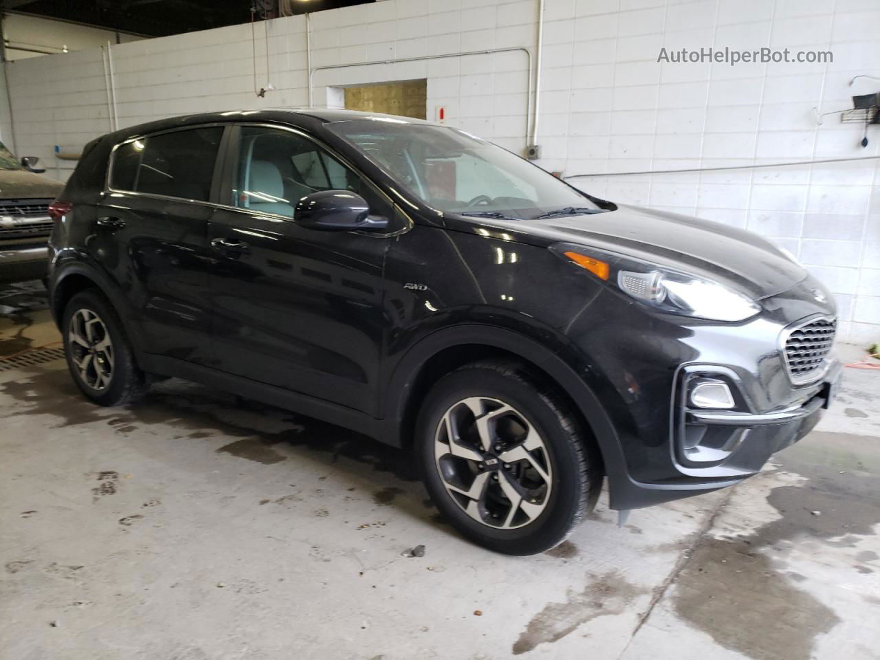 2020 Kia Sportage Lx Черный vin: KNDPMCAC1L7762892