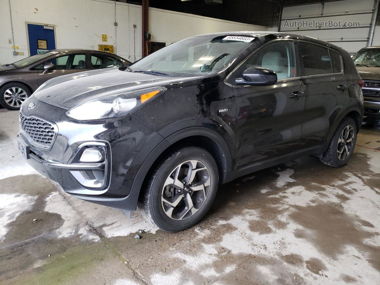 2020 Kia Sportage Lx Черный vin: KNDPMCAC1L7762892