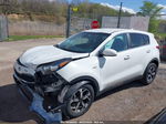 2020 Kia Sportage Lx White vin: KNDPMCAC1L7773357