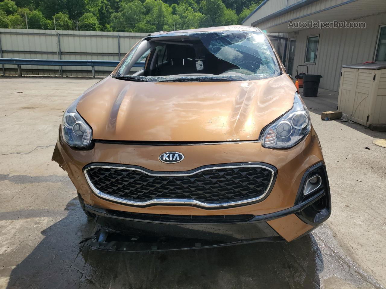 2020 Kia Sportage Lx Orange vin: KNDPMCAC1L7830902