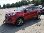 2017 Kia Sportage Lx Красный vin: KNDPMCAC2H7041441