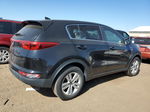 2017 Kia Sportage Lx Black vin: KNDPMCAC2H7152779