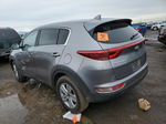 2017 Kia Sportage Lx Gray vin: KNDPMCAC2H7168979