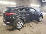 2017 Kia Sportage Lx Black vin: KNDPMCAC2H7238142