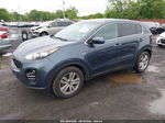 2017 Kia Sportage Lx Blue vin: KNDPMCAC2H7269438