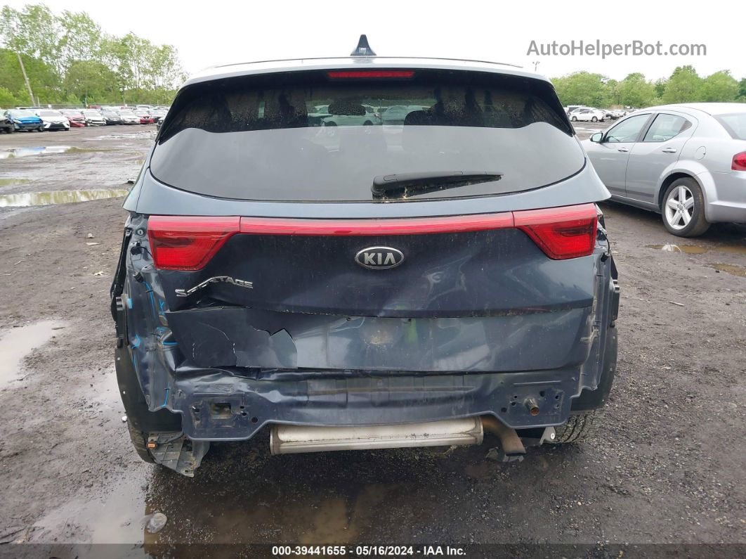 2017 Kia Sportage Lx Blue vin: KNDPMCAC2H7269438