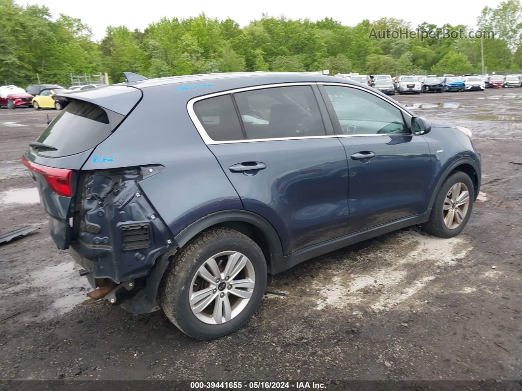 2017 Kia Sportage Lx Blue vin: KNDPMCAC2H7269438