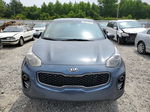 2017 Kia Sportage Lx Синий vin: KNDPMCAC2H7276146