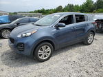 2017 Kia Sportage Lx Синий vin: KNDPMCAC2H7276146