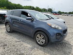 2017 Kia Sportage Lx Синий vin: KNDPMCAC2H7276146