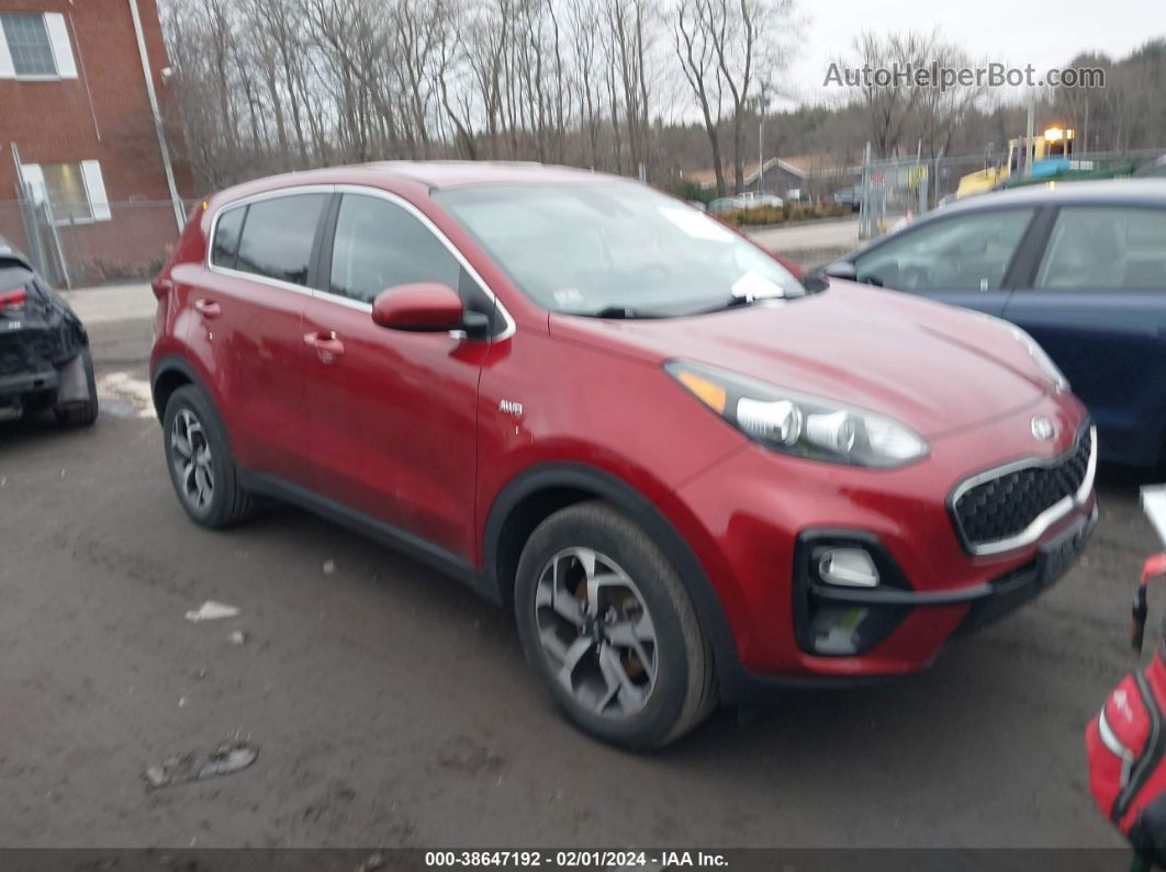 2020 Kia Sportage Lx Красный vin: KNDPMCAC2L7630885