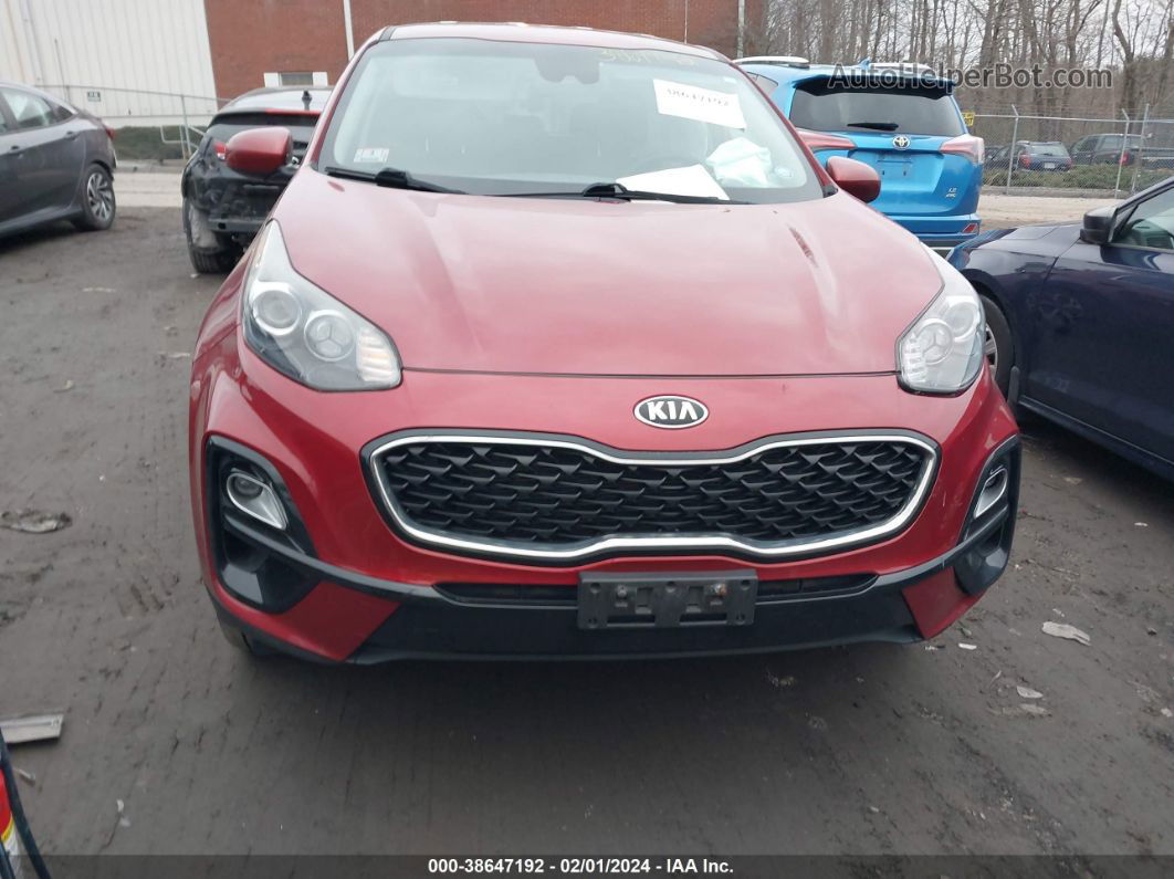 2020 Kia Sportage Lx Красный vin: KNDPMCAC2L7630885