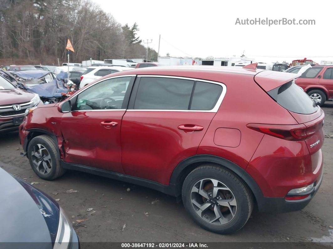 2020 Kia Sportage Lx Красный vin: KNDPMCAC2L7630885