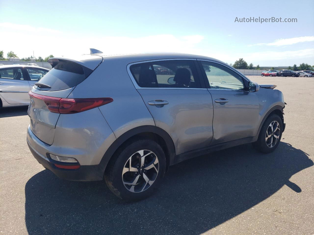 2020 Kia Sportage Lx Серый vin: KNDPMCAC2L7640493