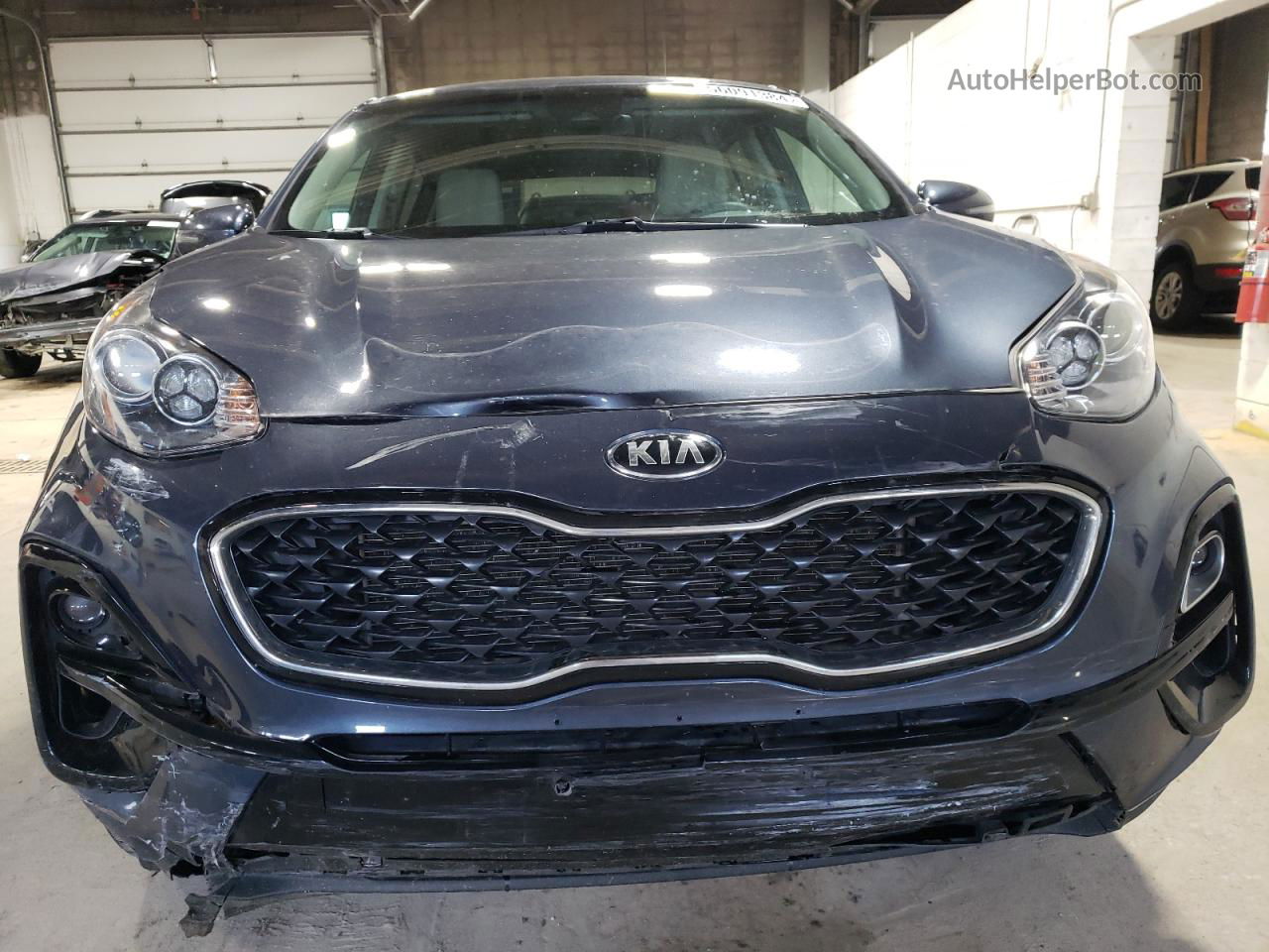 2020 Kia Sportage Lx Blue vin: KNDPMCAC2L7708503