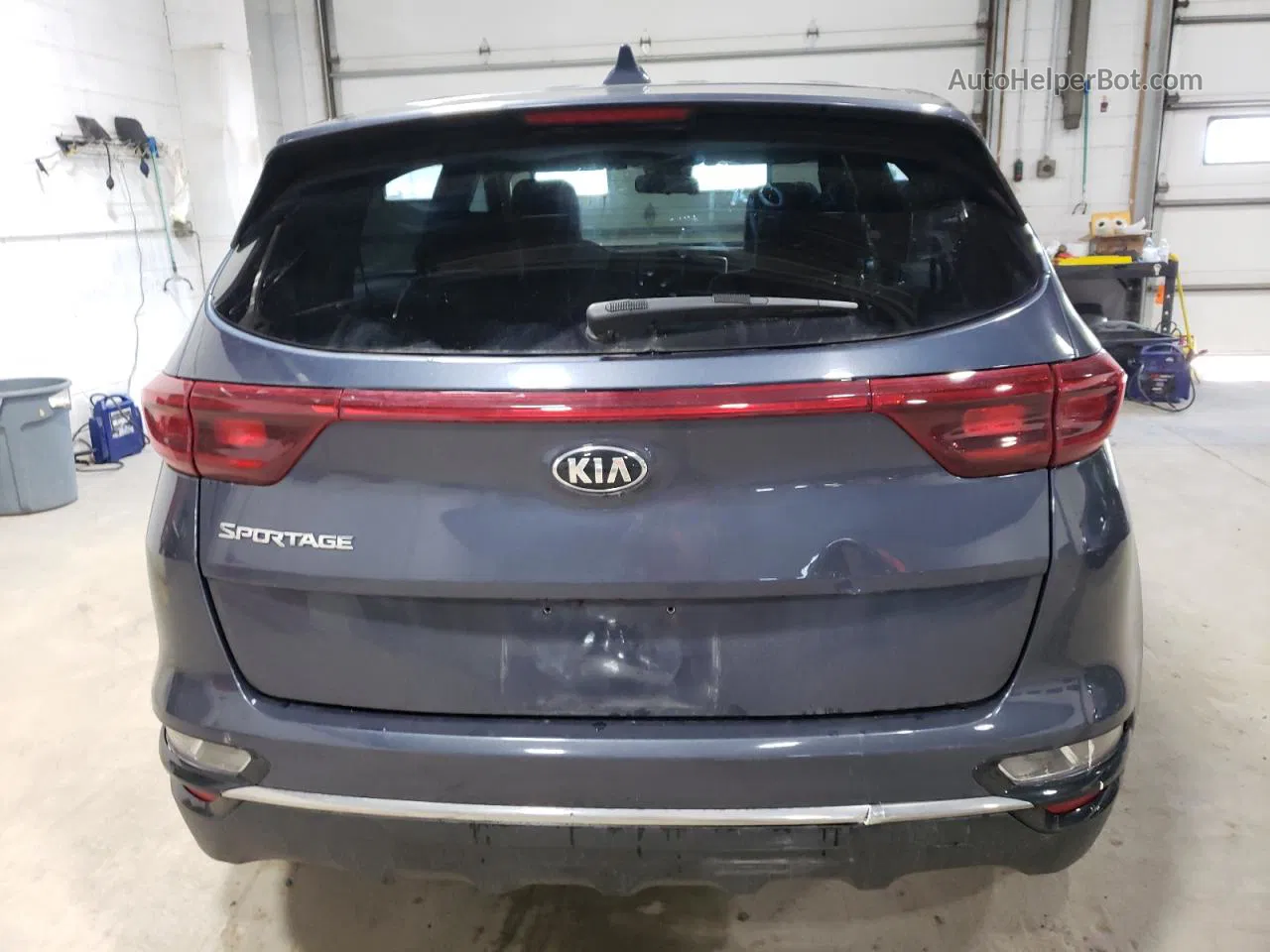 2020 Kia Sportage Lx Синий vin: KNDPMCAC2L7708503