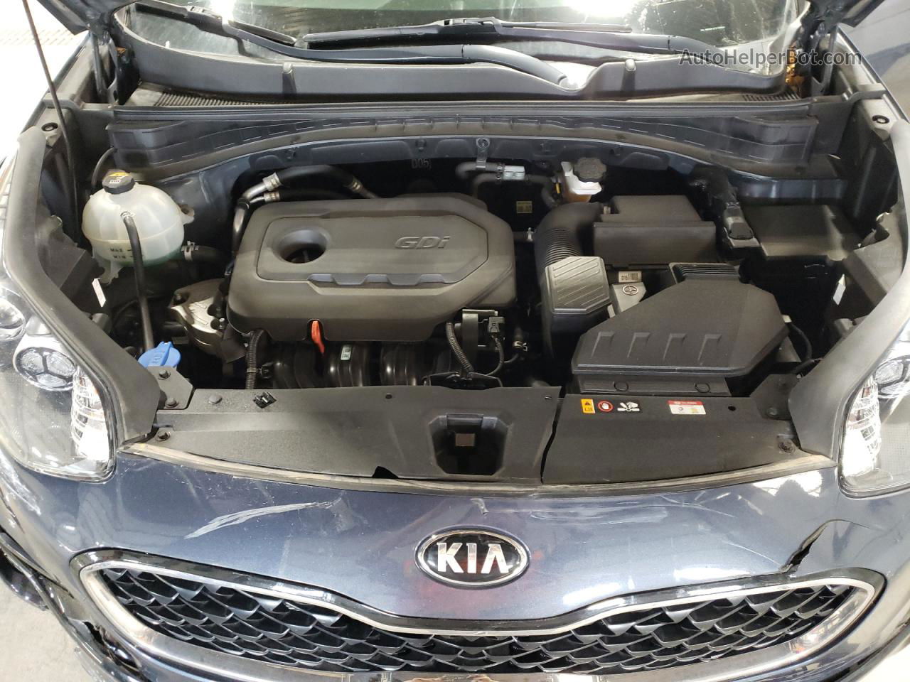 2020 Kia Sportage Lx Blue vin: KNDPMCAC2L7708503