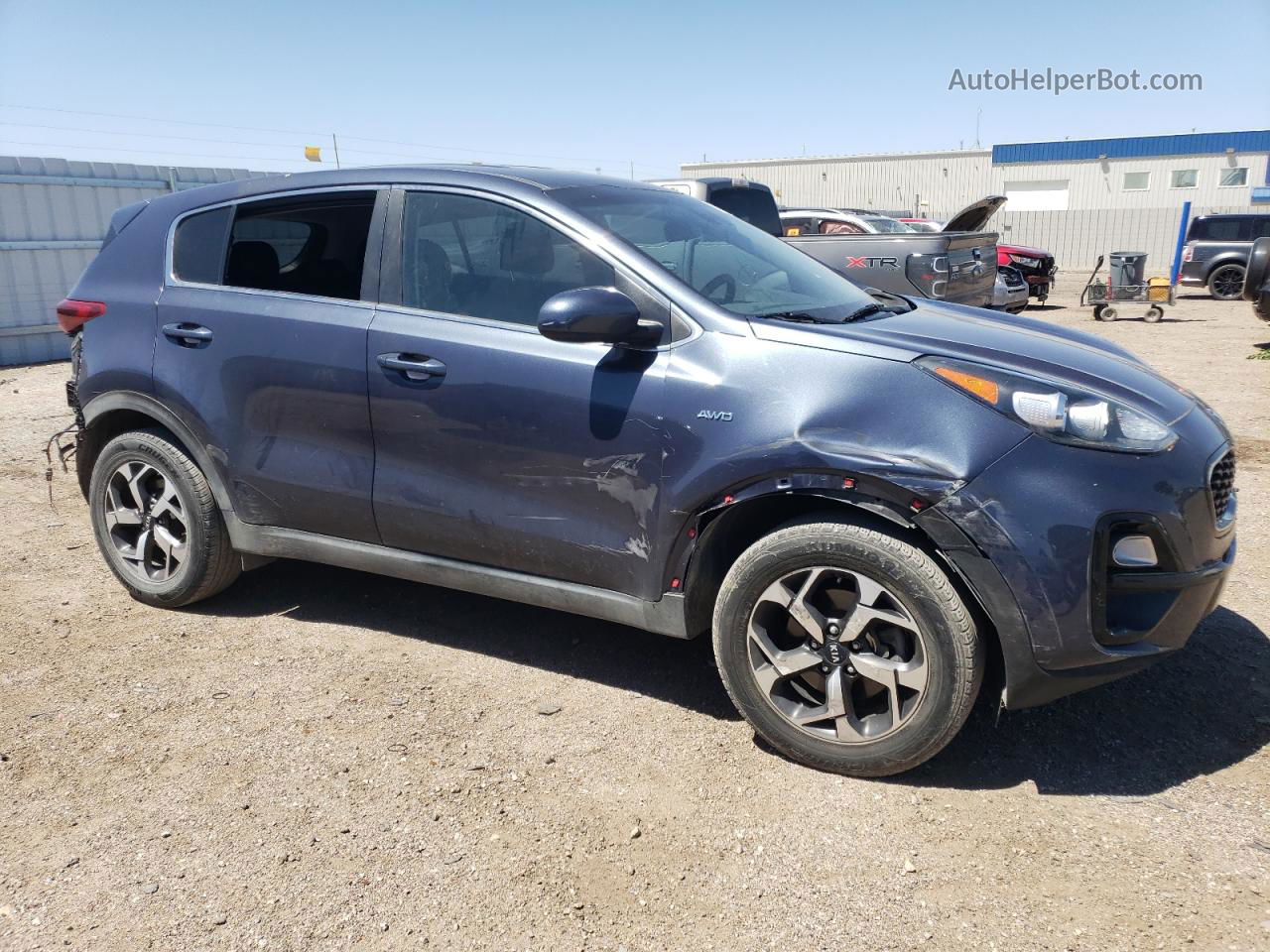 2020 Kia Sportage Lx Угольный vin: KNDPMCAC2L7748239