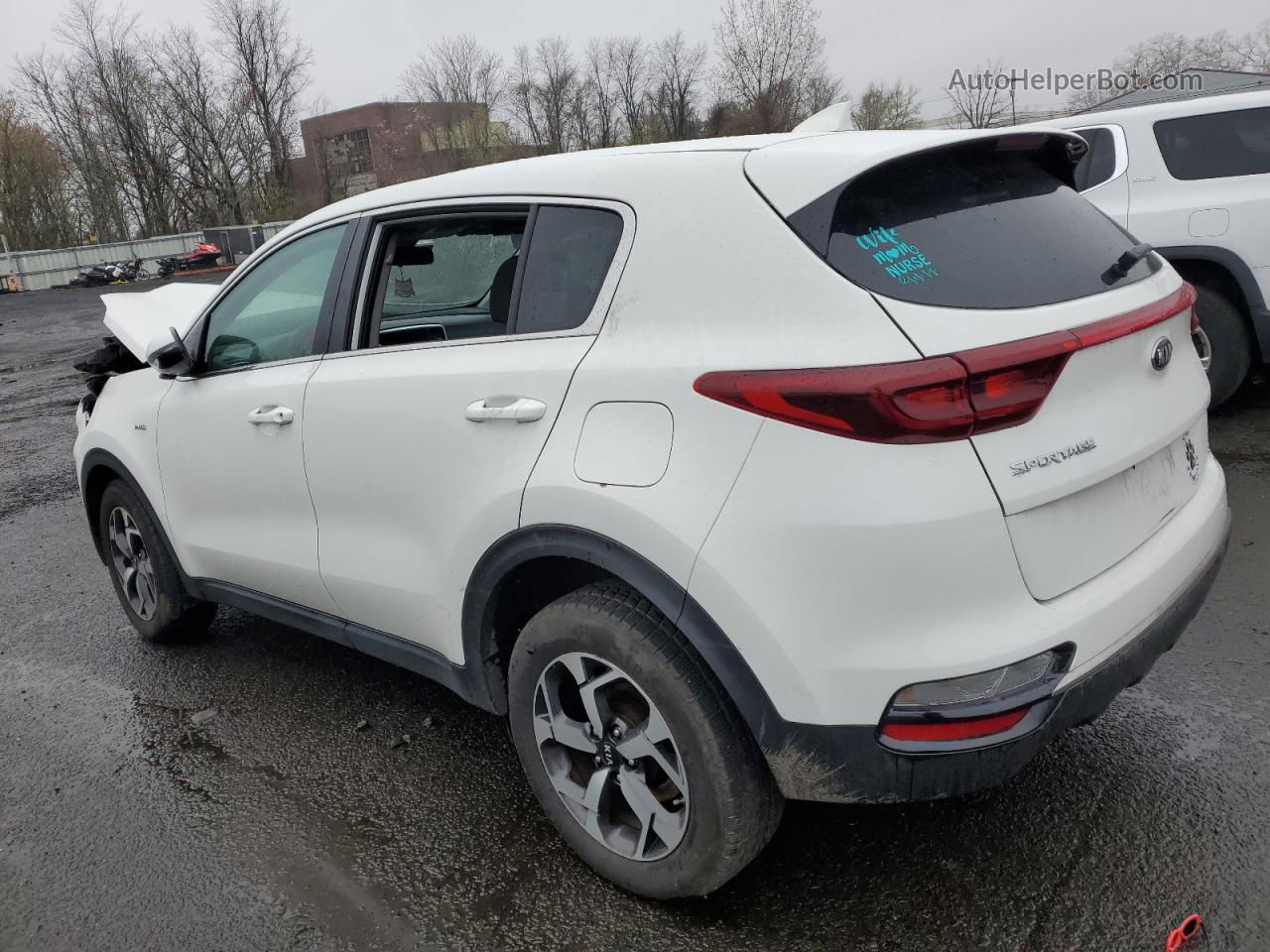 2020 Kia Sportage Lx Белый vin: KNDPMCAC2L7778891