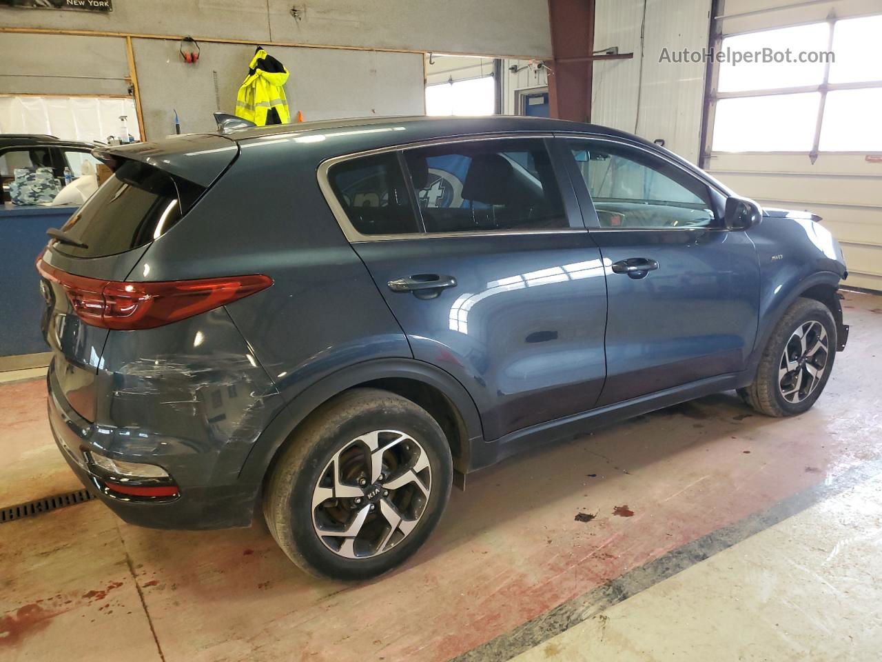 2020 Kia Sportage Lx Blue vin: KNDPMCAC2L7790569