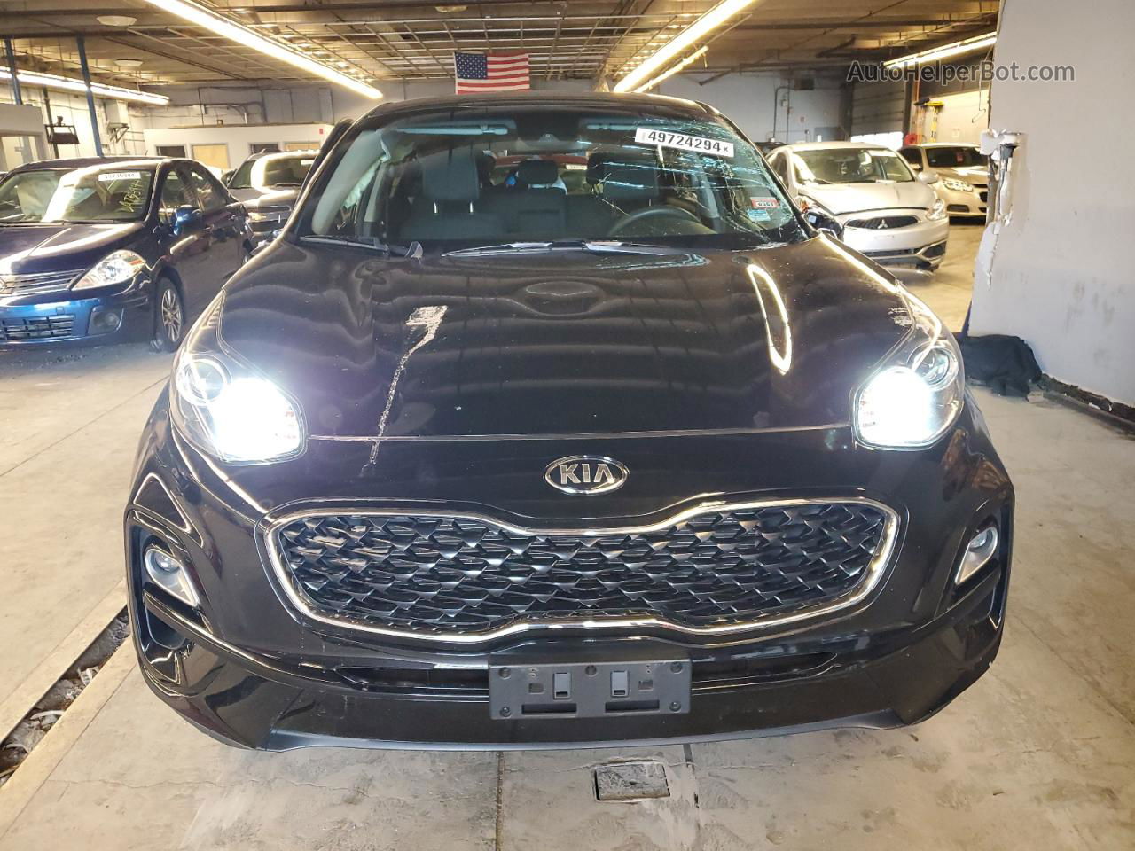 2020 Kia Sportage Lx Black vin: KNDPMCAC2L7802154