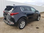 2017 Kia Sportage Lx Black vin: KNDPMCAC3H7141628