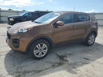 2017 Kia Sportage Lx Brown vin: KNDPMCAC3H7196578