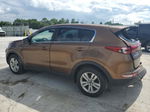 2017 Kia Sportage Lx Brown vin: KNDPMCAC3H7196578