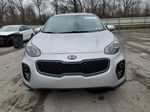 2017 Kia Sportage Lx Silver vin: KNDPMCAC3H7272297