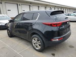 2017 Kia Sportage Lx Черный vin: KNDPMCAC3H7285793