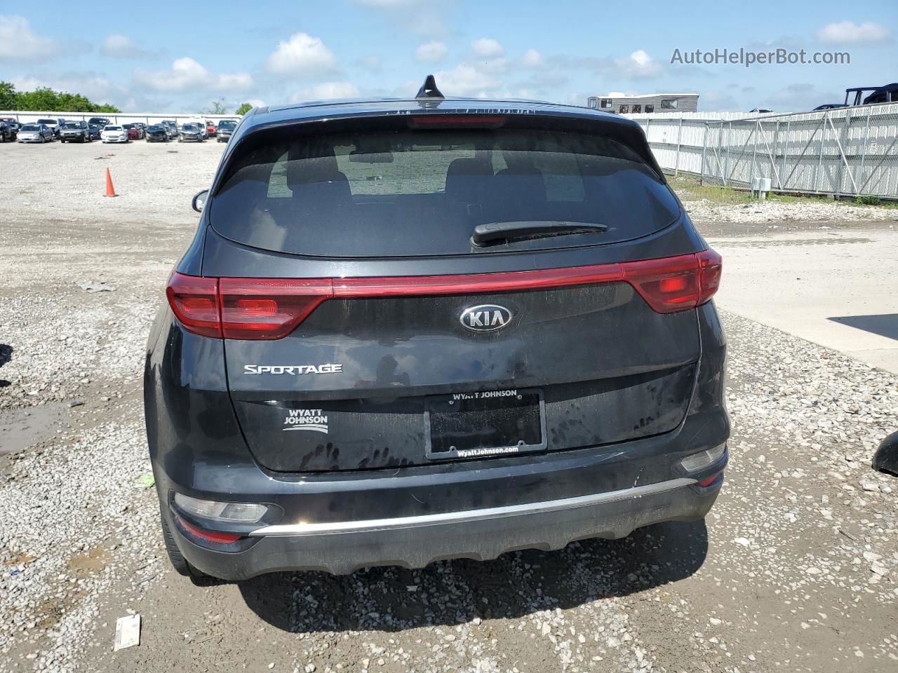 2020 Kia Sportage Lx Black vin: KNDPMCAC3L7674135