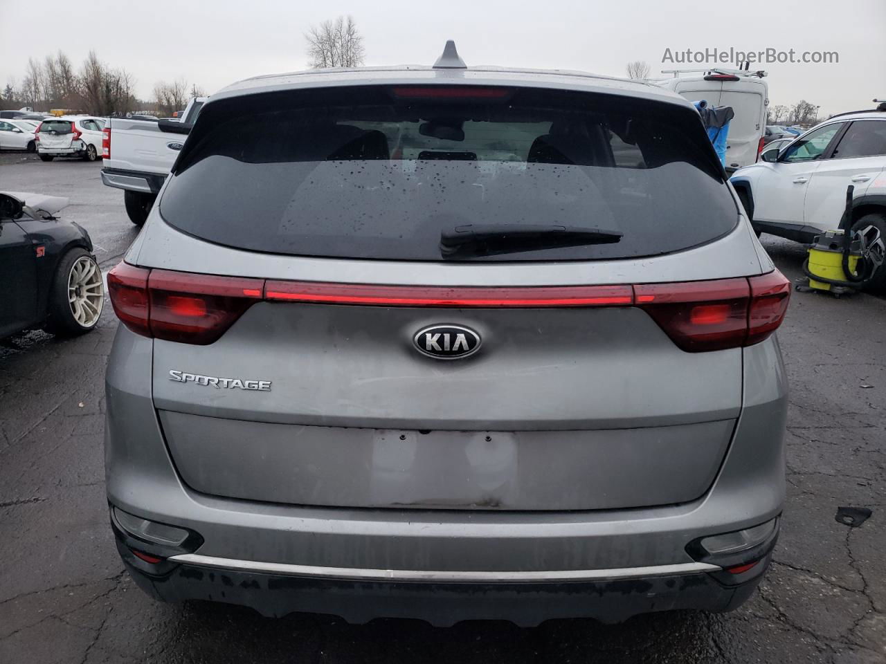 2020 Kia Sportage Lx Gray vin: KNDPMCAC3L7715783