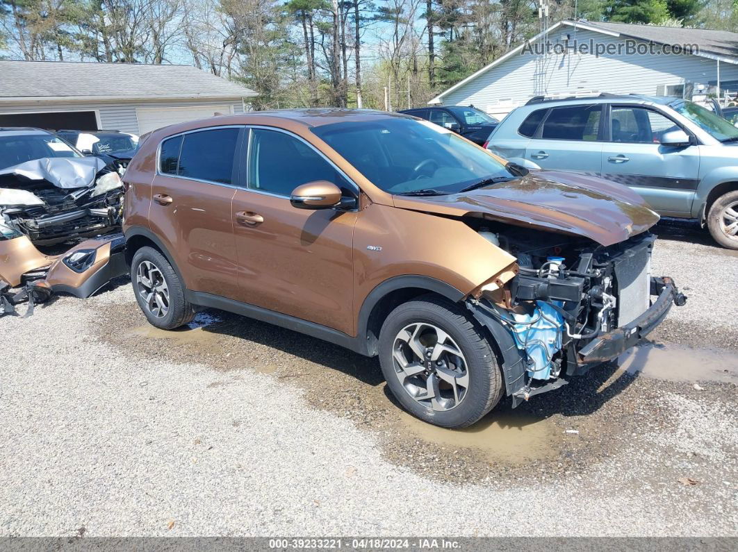 2020 Kia Sportage Lx Orange vin: KNDPMCAC3L7726069