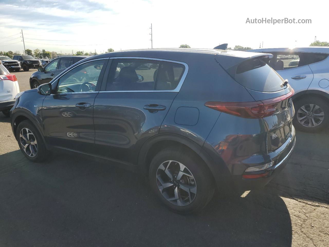 2020 Kia Sportage Lx Blue vin: KNDPMCAC3L7726489