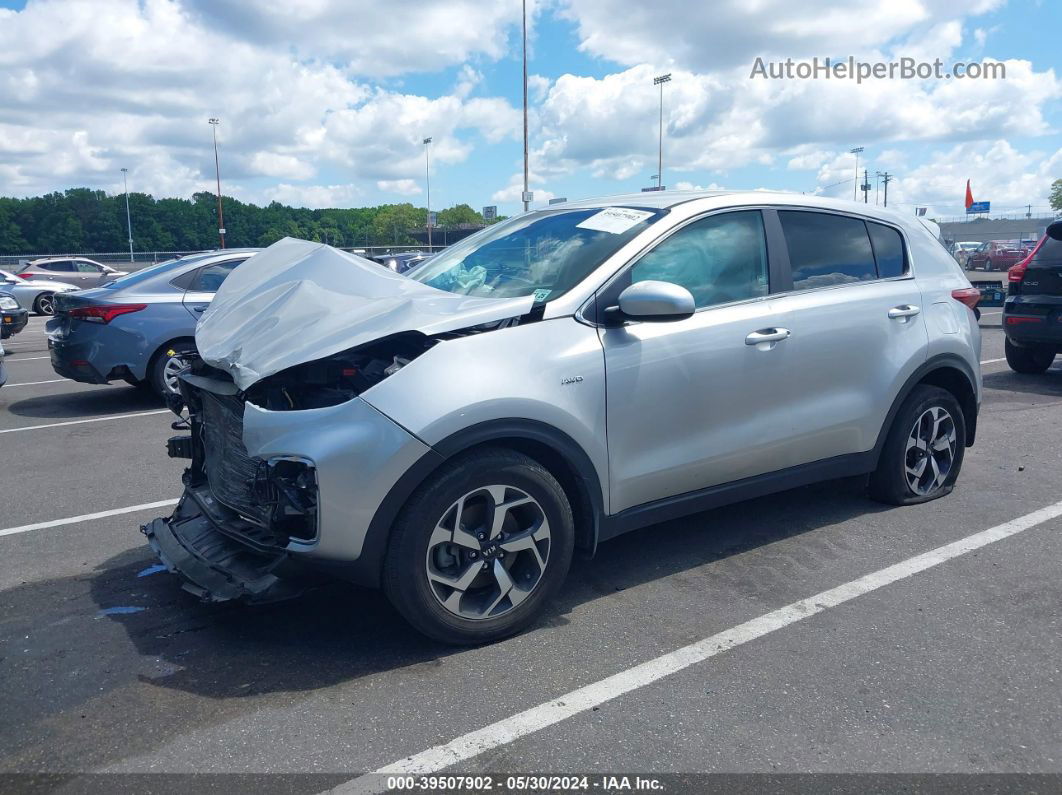 2020 Kia Sportage Lx Silver vin: KNDPMCAC3L7758939