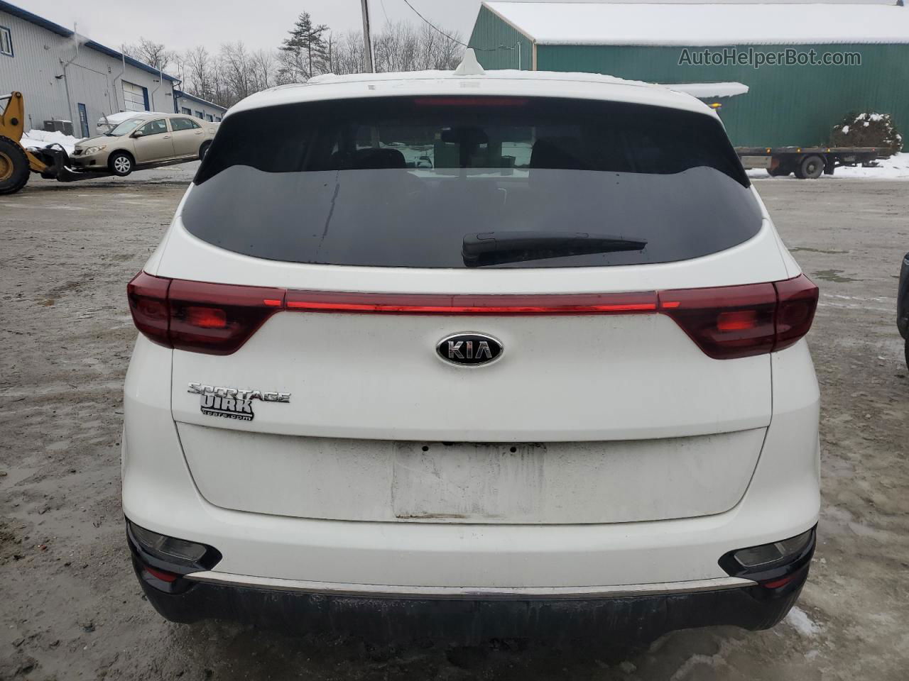 2020 Kia Sportage Lx White vin: KNDPMCAC3L7761095